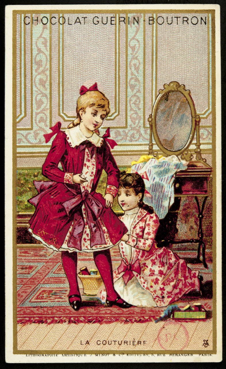 carte réclame LA COUTURIERE 1994.31.130.2 Photo