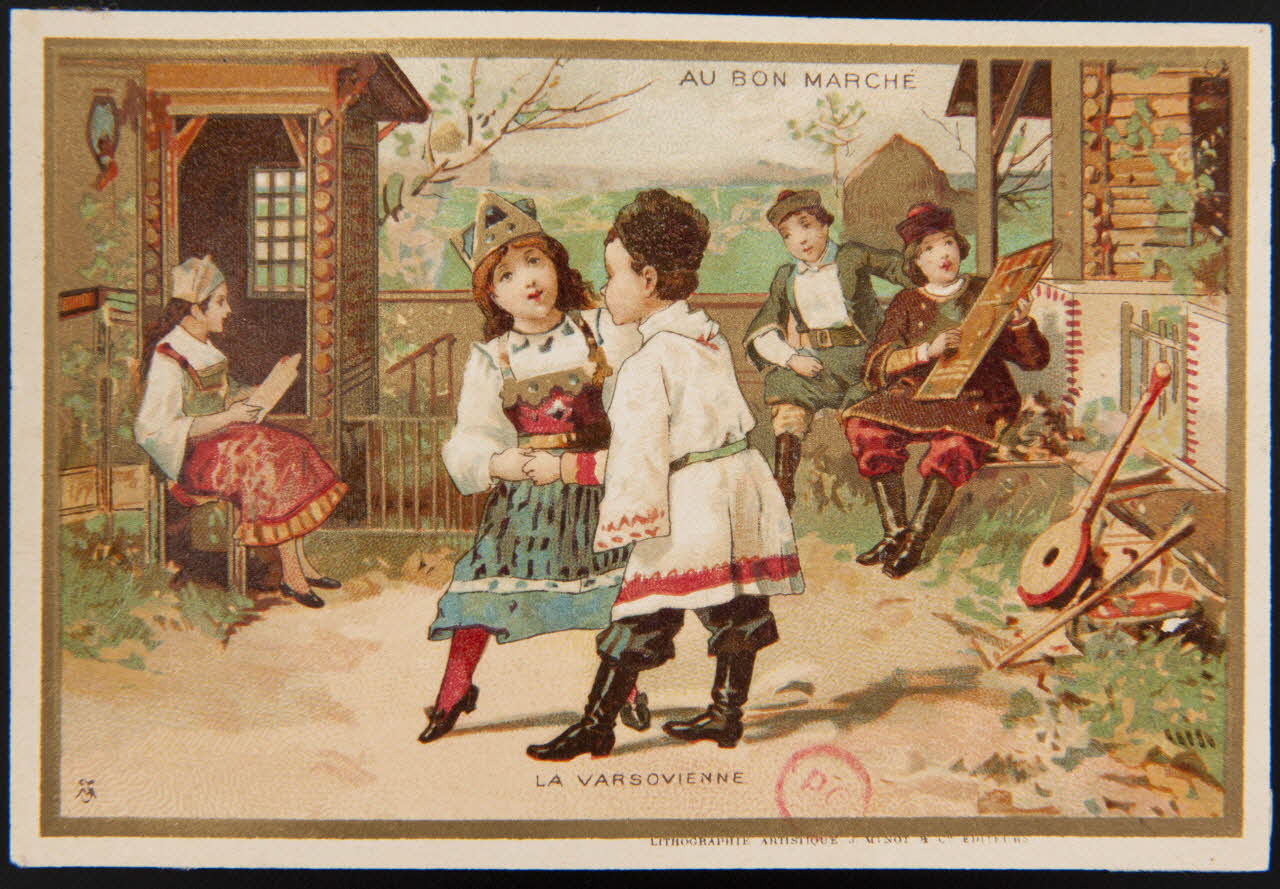 carte réclame LA VARSOVIENNE 1994.31.149.3 Photo