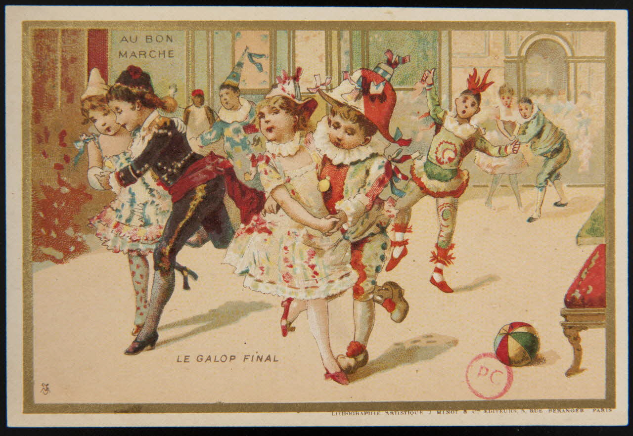 carte réclame LE GALOP FINAL 1889 1994.31.152.3 Photo