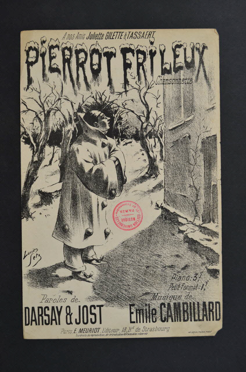 chanson petit format 1965.172.129 Photo Mucem