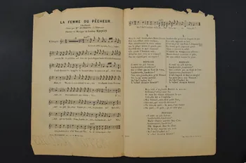 chanson petit format 1966.183.1 Photo Mucem