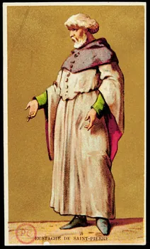 carte réclame EUSTACHE DE SAINT PIERRE 1994.31.173.2 Photo