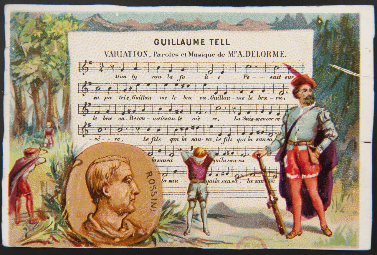 carte réclame GUILLAUME TELL 1994.31.187.1 Photo