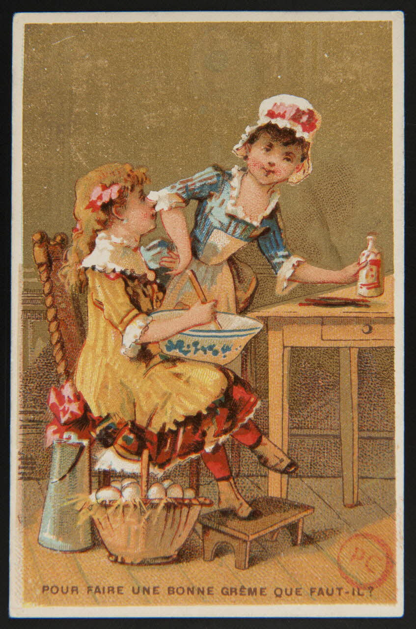 carte réclame POUR FAIRE UNE BONNE GREME QUE FAUT IL ? 1994.31.191.1 Photo