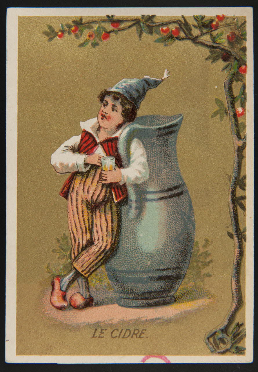carte réclame LE CIDRE. 1994.31.2.2 Photo
