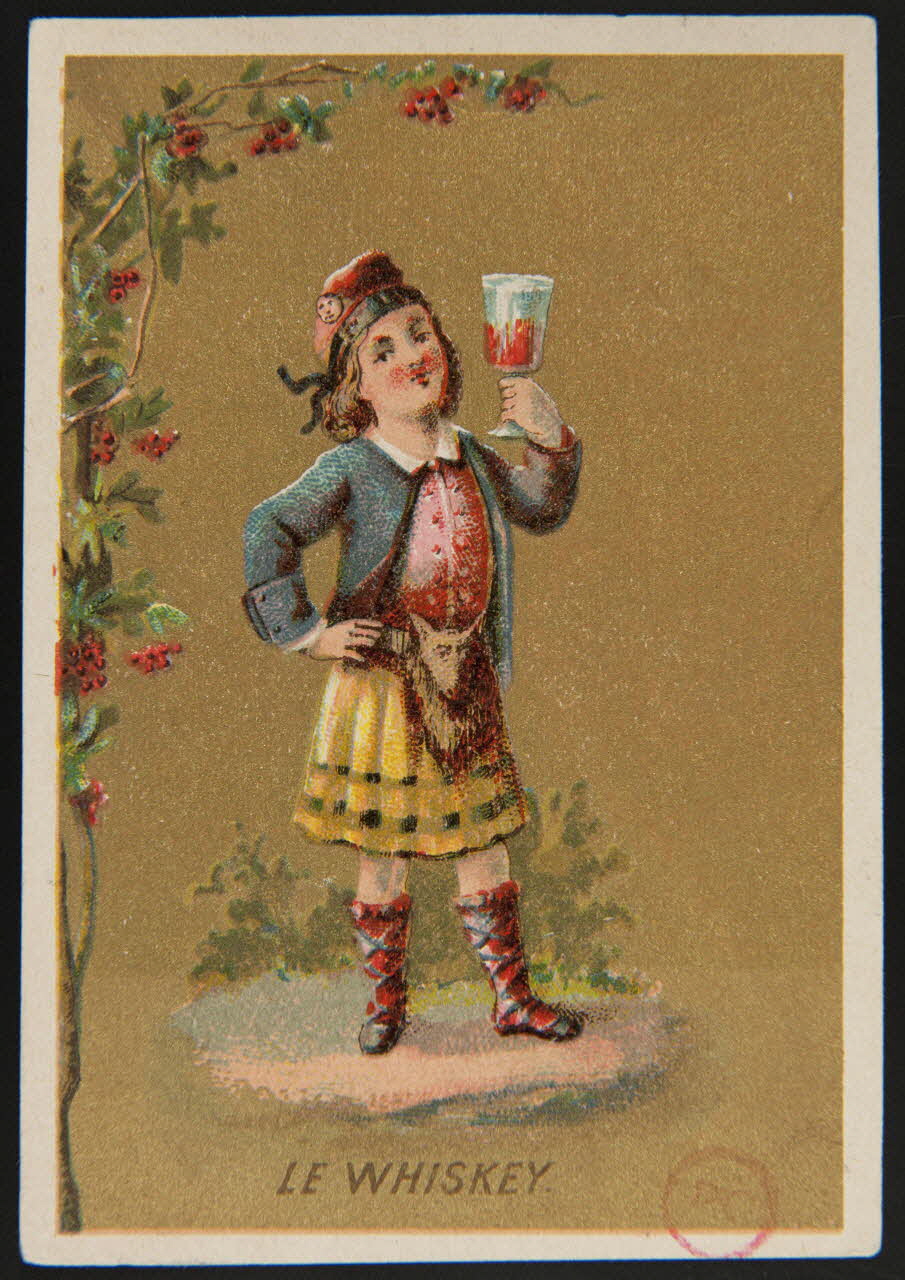 carte réclame LE WHISKEY 1994.31.2.4 Photo