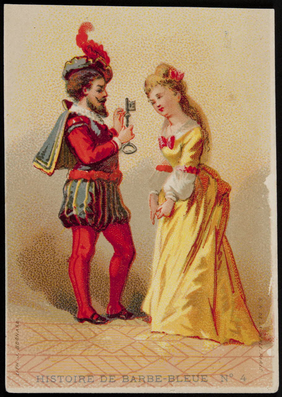 carte réclame HISTOIRE DE BARBE-BLEUE N°4 1994.31.216.1 Photo