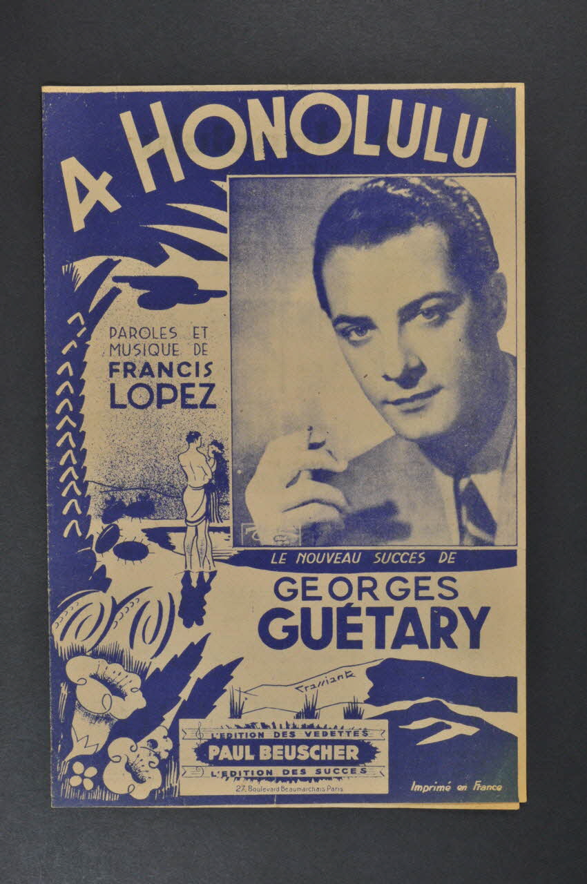 chanson petit format 1965.172.134 Photo Mucem