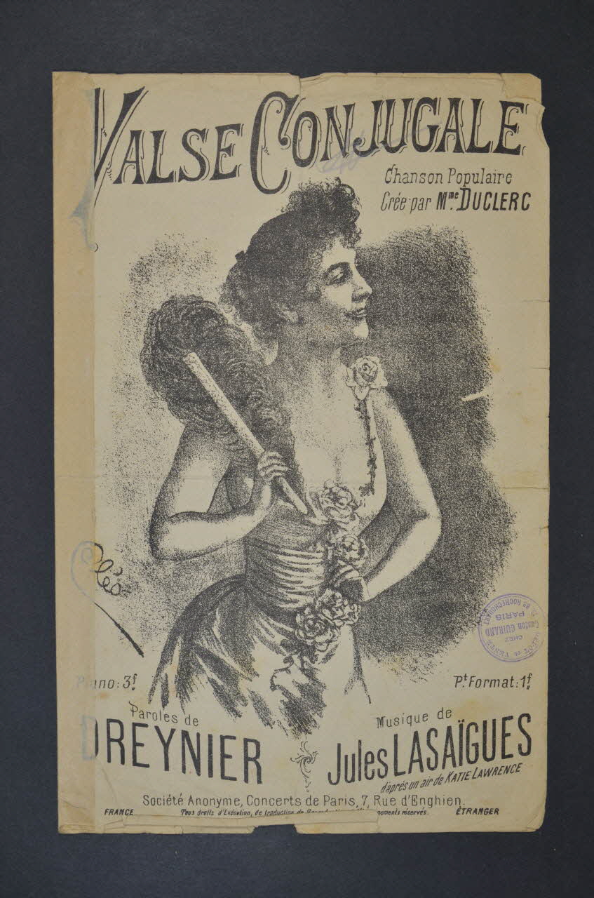 chanson petit format 1966.183.4 Photo Mucem