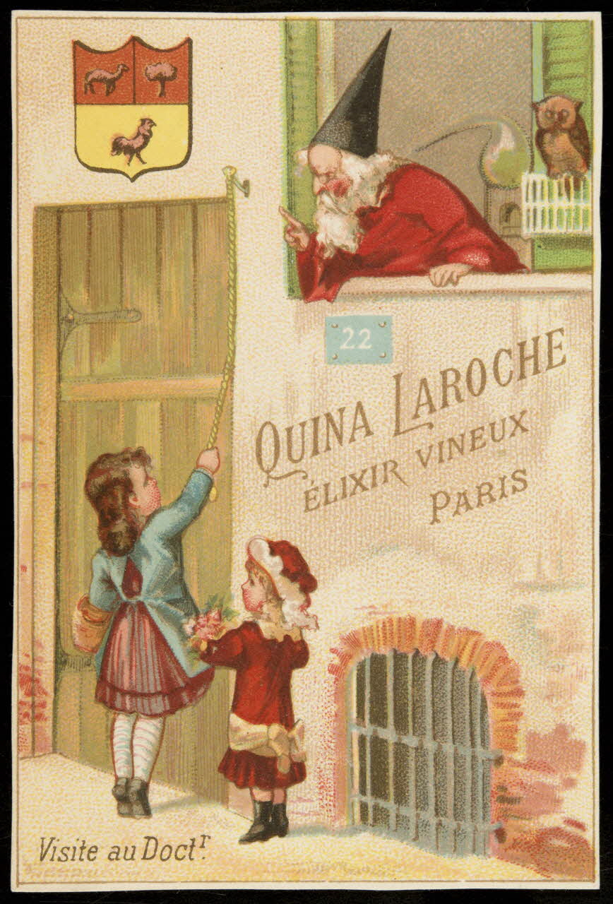 carte réclame Visite au Doctr. 1994.31.256.1 Photo