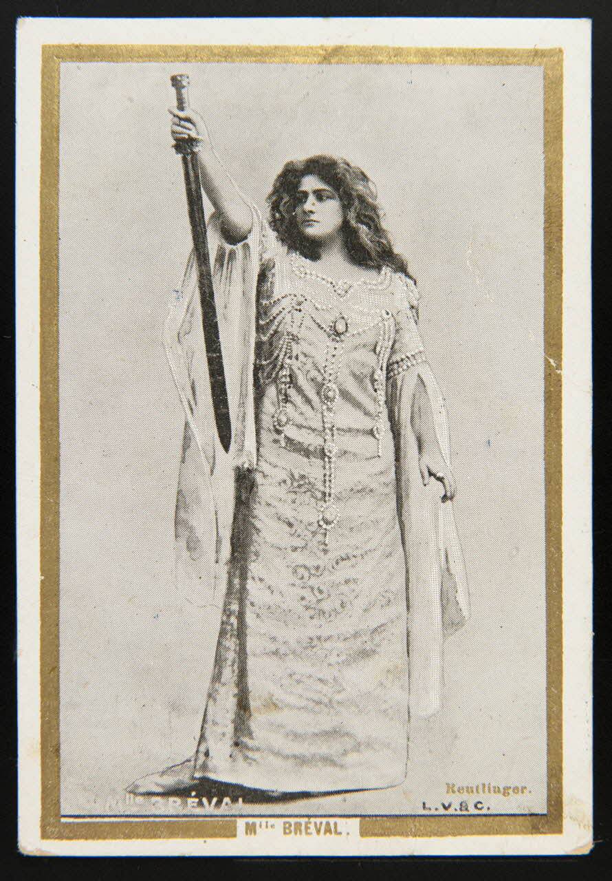 carte réclame Mlle BREVAL 1994.31.33.1 Photo