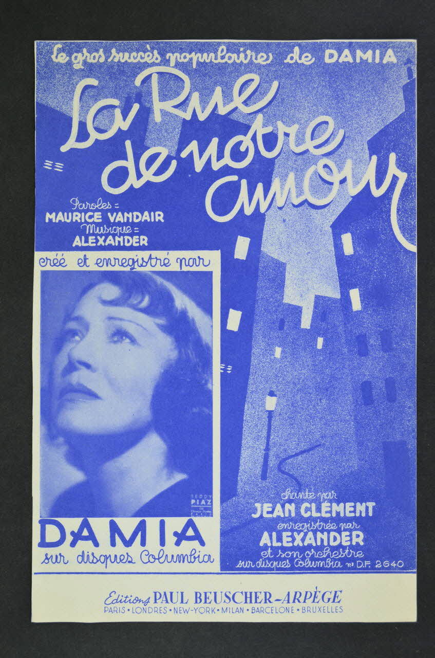 chanson petit format 1966.184.1 Photo Mucem