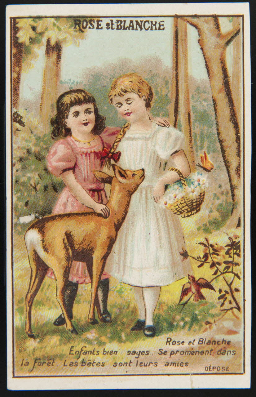 carte réclame ROSE et BLANCHE 1994.31.37.2 Photo