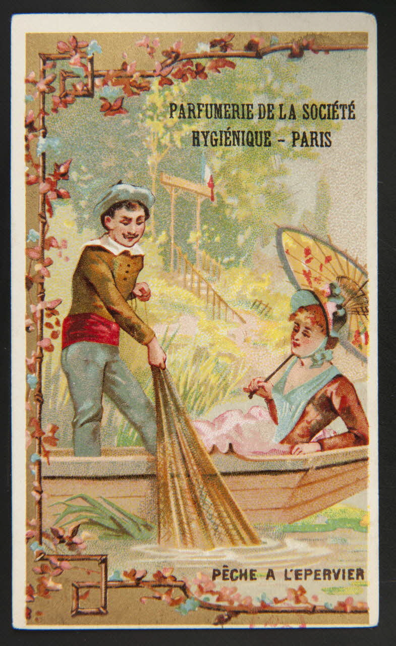 carte réclame PECHE A L'EPERVIER 1994.31.41.1 Photo