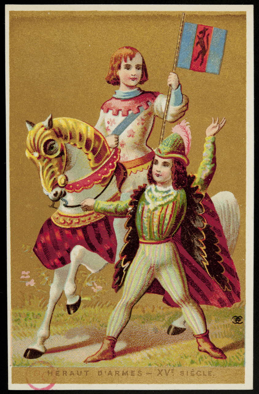 carte réclame HERAUT D'ARMES - XVE. SIECLE 1994.31.85.2 Photo