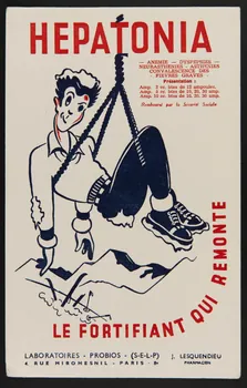 buvard publicitaire LE FORTIFIANT QUI REMONTE  HEPATONIA 1994.34.1015  Photo