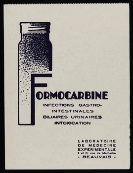 buvard publicitaire FORMOCARBINE 1994.34.1019 Photo