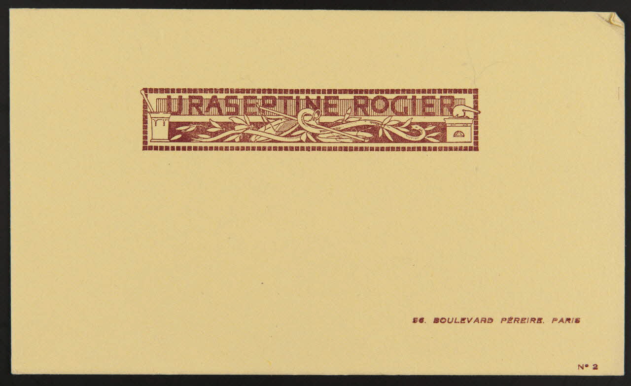 buvard publicitaire URASEPTINE ROGIER 1994.34.1038 Photo