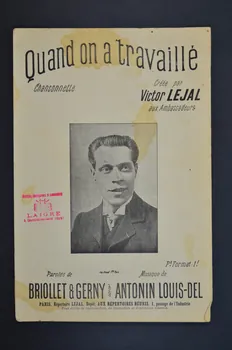 chanson petit format 1966.186.5  Photo Mucem