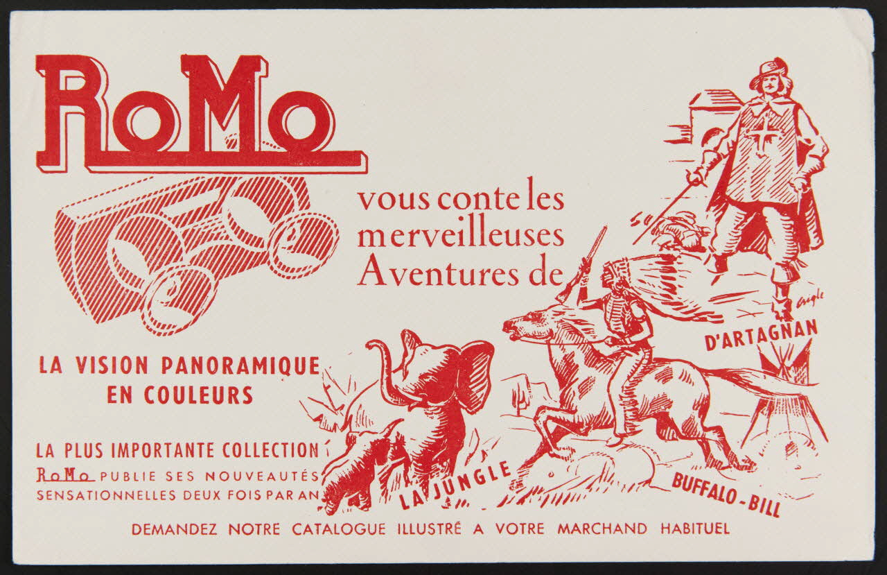 buvard publicitaire ROMO 1994.34.1075 Photo