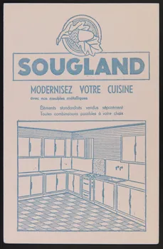 buvard publicitaire SOUGLAND 1994.34.1083 Photo