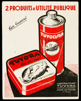 buvard publicitaire TUVORA 1994.34.1097  Photo Mucem