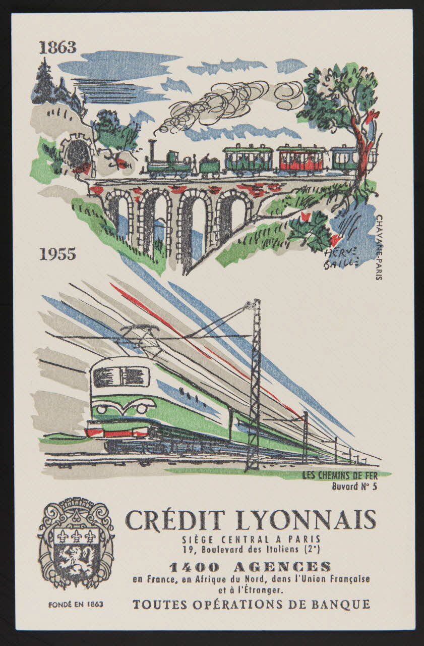 buvard publicitaire CREDIT LYONNAIS  SIEGE CENTRAL A PARIS 1994.34.1102 Photo