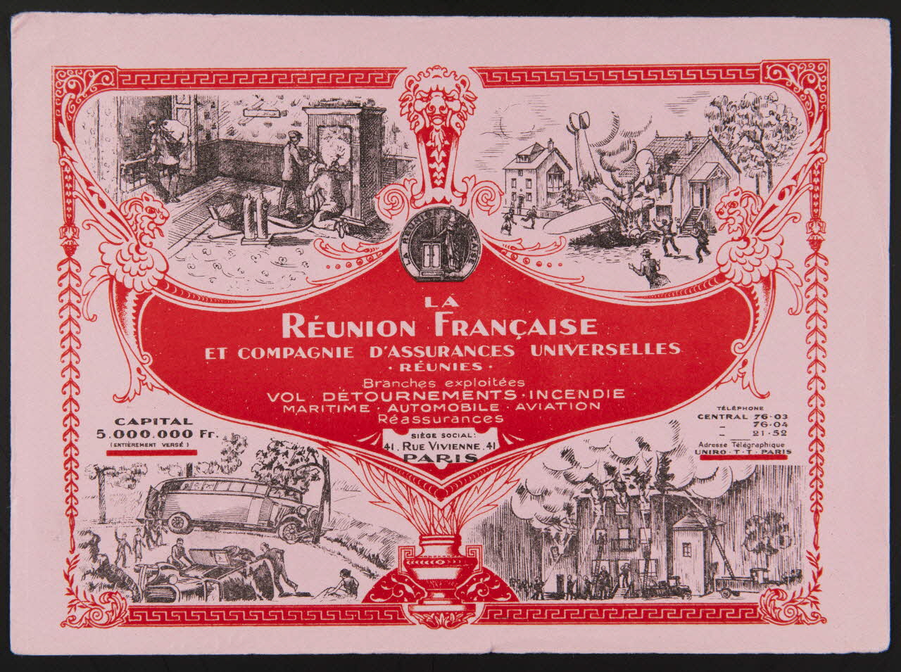 buvard publicitaire LA  REUNION FRANCAISE 1994.34.1109 Photo