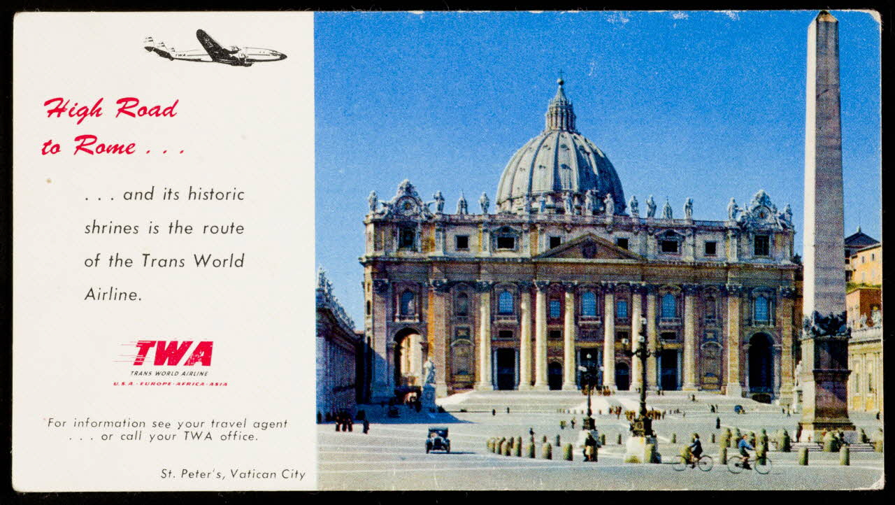 buvard publicitaire High Road  to Rome... 1994.34.1115 Photo