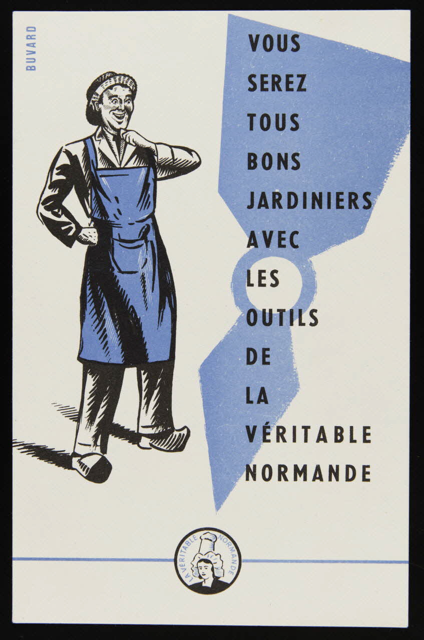 buvard publicitaire LA VERITABLE NORMANDE 1994.34.1191 Photo