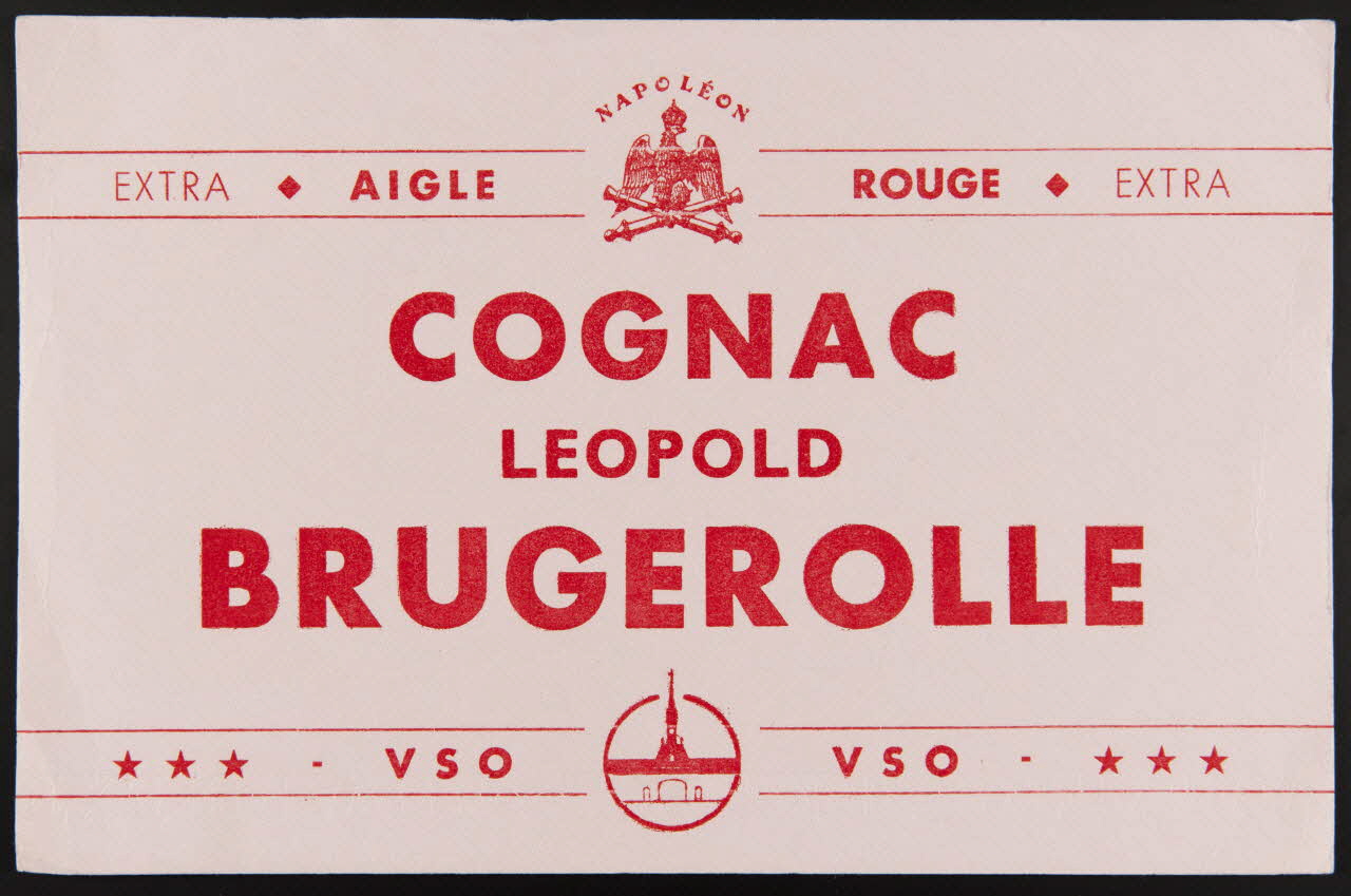 buvard publicitaire COGNAC  LEOPOLD  BRUGEROLLE 1994.34.12 Photo
