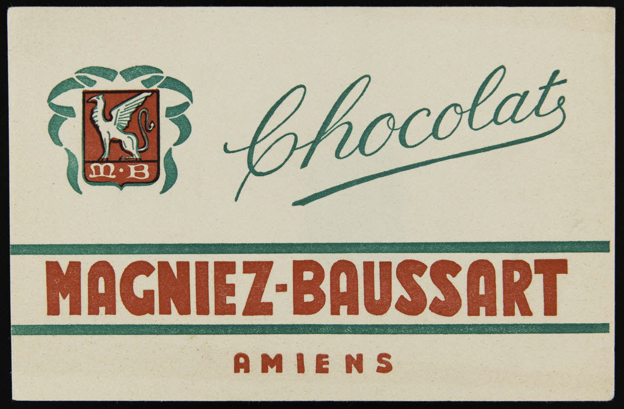 buvard publicitaire Chocolat  MAGNIEZ-BAUSSART 1994.34.1240 Photo