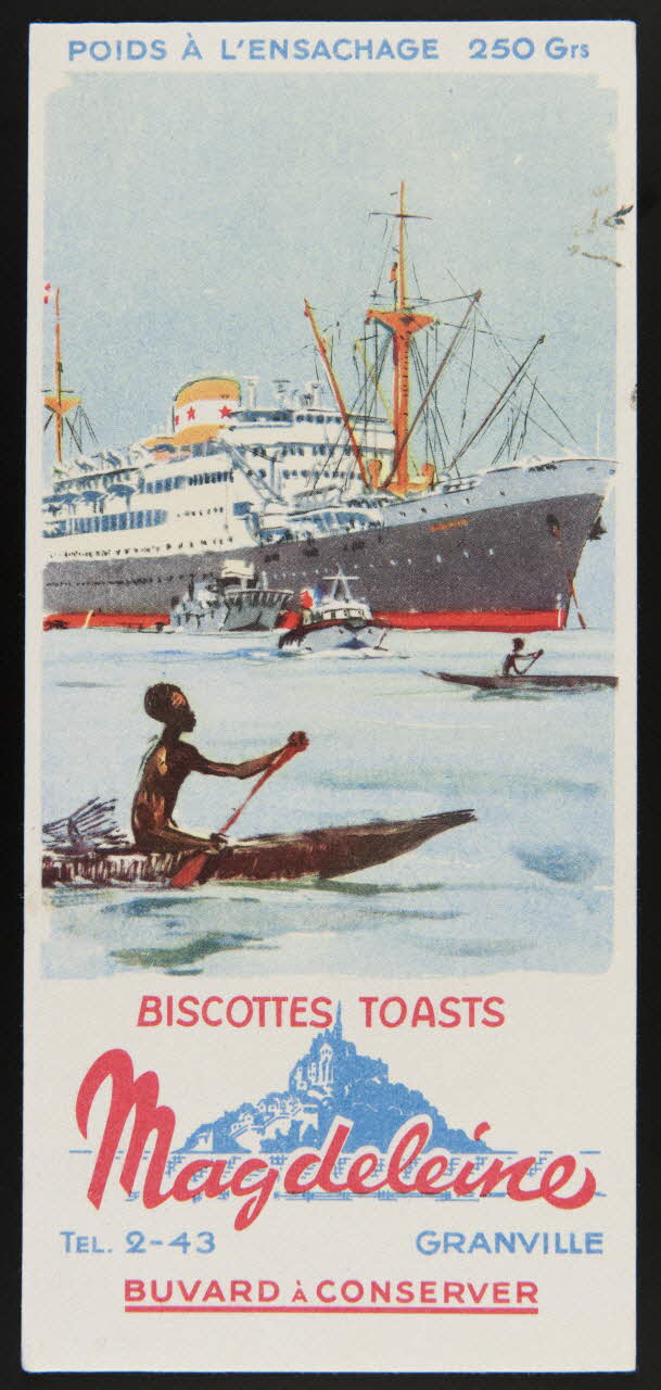 buvard publicitaire BISCOTTES TOASTS  Magdeleine 1994.34.126 Photo