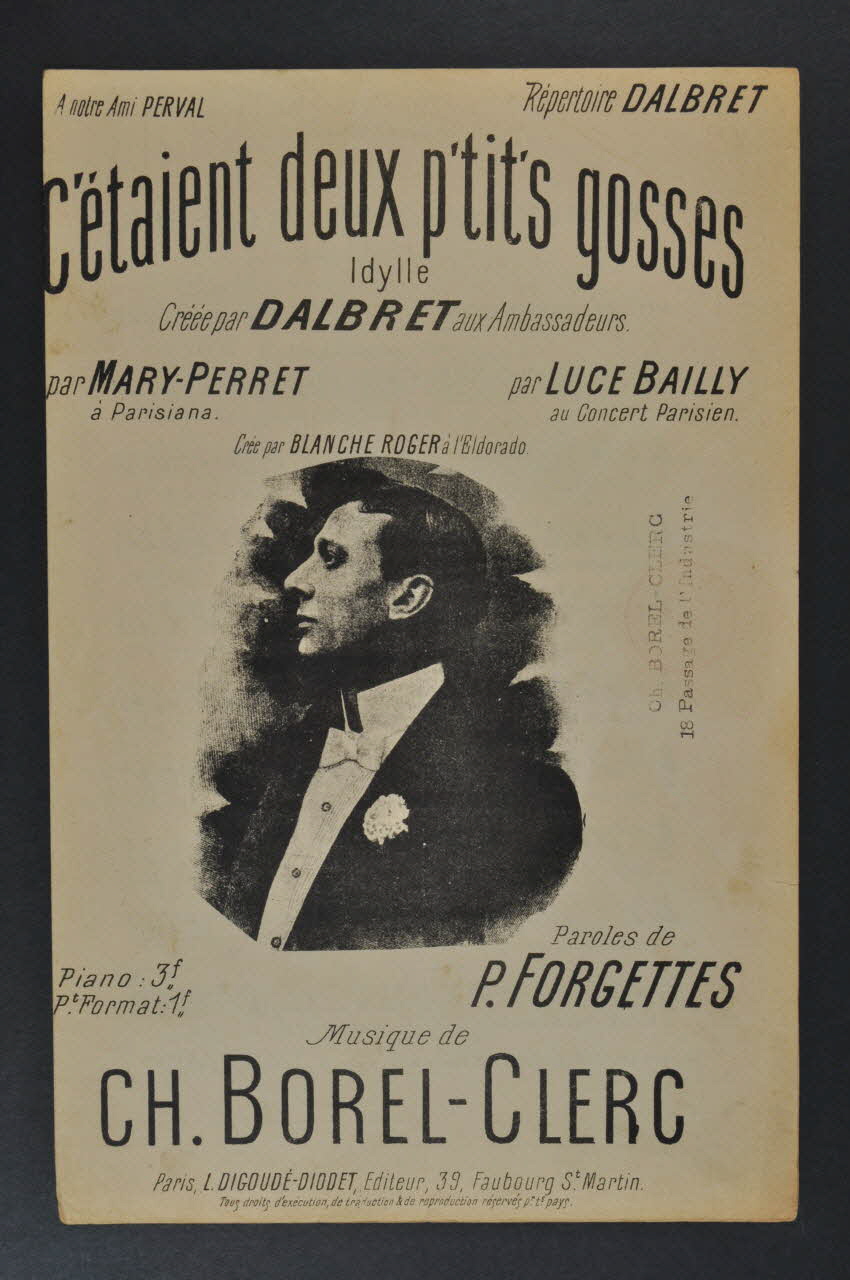 chanson petit format 1965.172.147 Photo Mucem