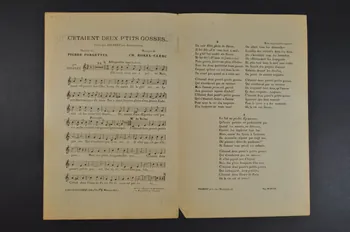 chanson petit format 1965.172.147  Photo Mucem