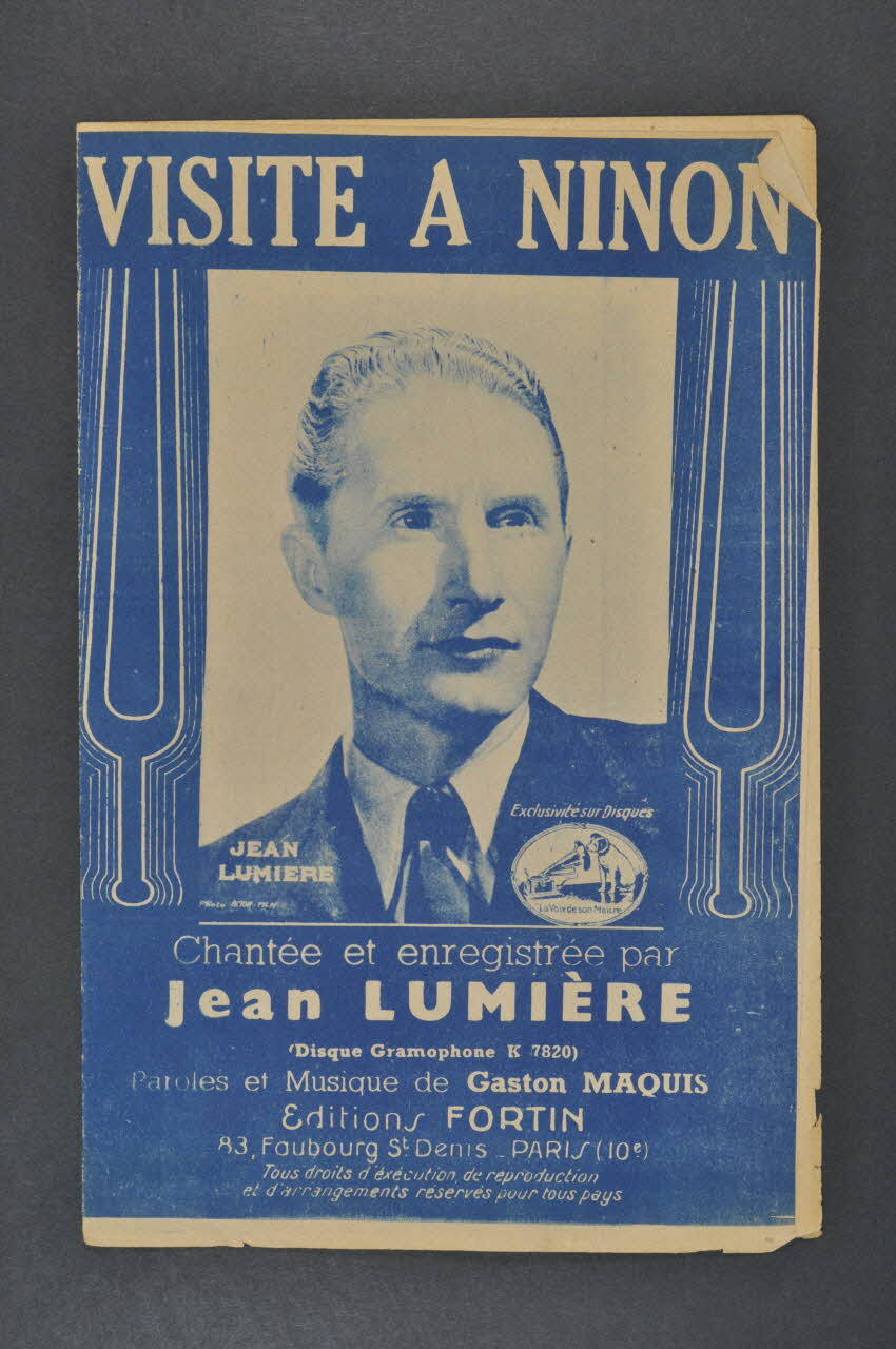 chanson petit format 1966.187.15 Photo Mucem