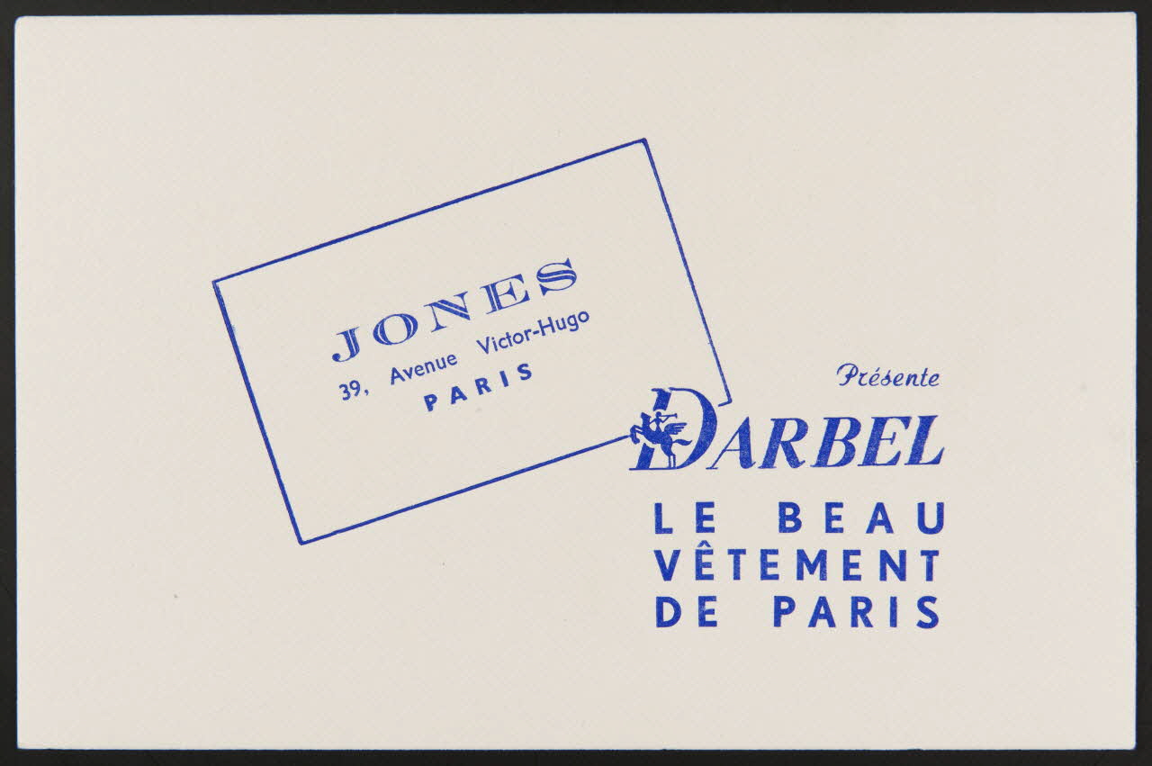 buvard publicitaire JONES 1994.34.1328 Photo