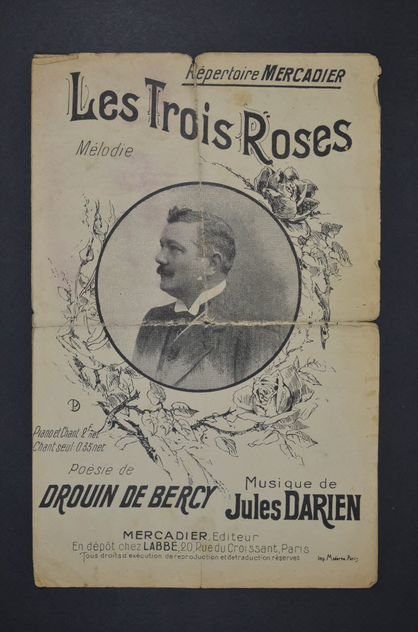 chanson petit format 1966.187.16 Photo Mucem