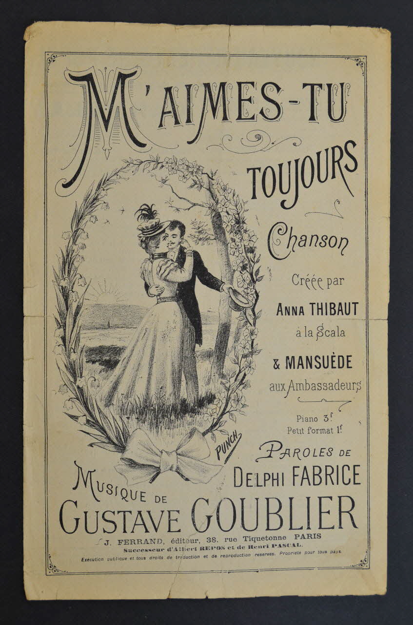 chanson petit format 1965.172.150 Photo Mucem