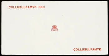 buvard publicitaire COLLUSULFAMYD SEC 1994.34.1436 Photo