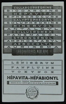 buvard publicitaire HEPAVITA-HEPABIONYL 1994.34.1470 Photo