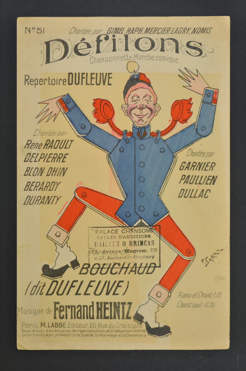 chanson petit format 1965.172.156 Photo Mucem