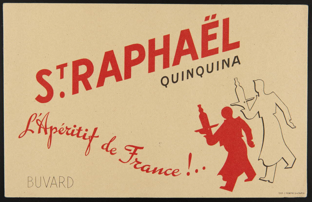 buvard publicitaire ST RAPHAEL  QUINQUINA 1994.34.15 Photo