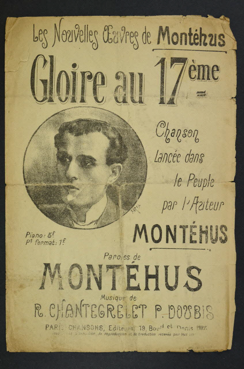 chanson petit format 1966.187.21 Photo Mucem