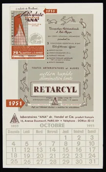 buvard publicitaire RETARCYL 1994.34.1519 Photo