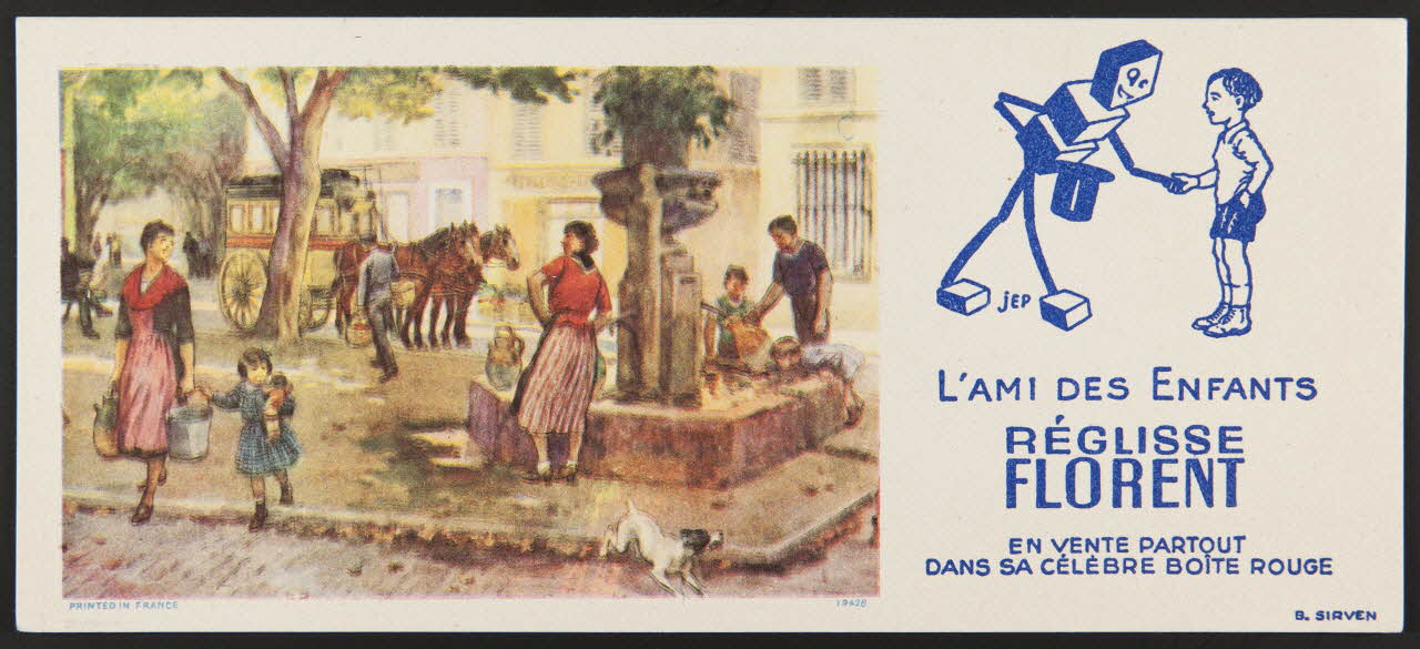 buvard publicitaire L'AMI DES ENFANTS  REGLISSE  FLORENT 1994.34.153 Photo