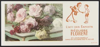 buvard publicitaire L'AMI DES ENFANTS  REGLISSE  FLORENT 1994.34.154 Photo