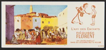 buvard publicitaire L'AMI DES ENFANTS  REGLISSE  FLORENT 1994.34.155  Photo