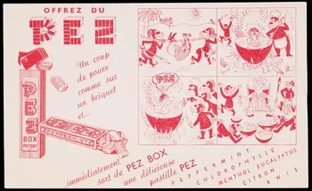 buvard publicitaire OFFREZ DU  PEZ 1994.34.158  Photo