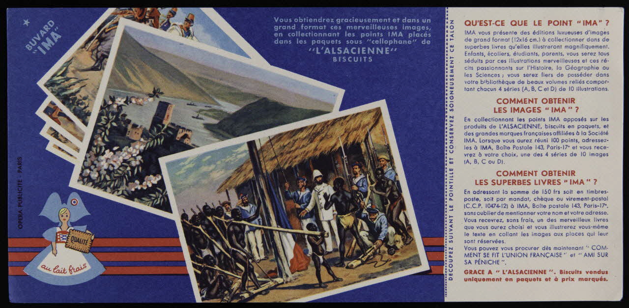 buvard publicitaire Buvard publicitaire pour L'ALSACIENNE 1994.34.169 Photo